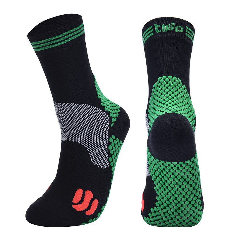 Running socks and gym socks