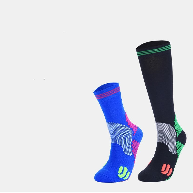 Running socks and gym socks