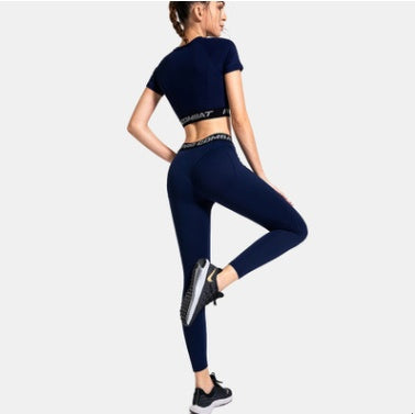 Gym running tights gym crop top