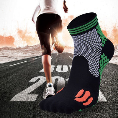 Running socks and gym socks