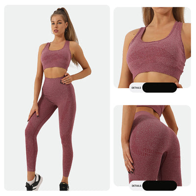 Yoga Leggings Gym Clothing Fitness Crop Top